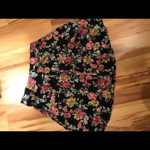 Floral Skater Skirt